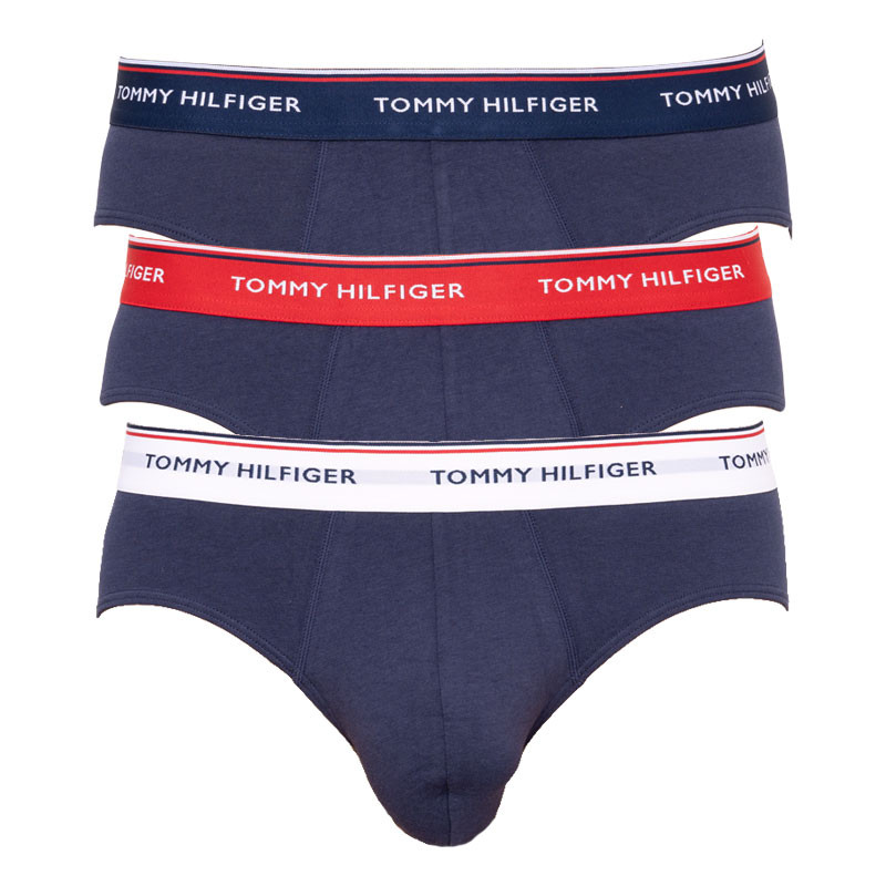 3PACK pánske slipy Tommy Hilfiger tmavo modré (1U87903766 904) XXL.
Parádne slipy Tommy Hilfiger potešia tak športovcov, ako aj elegánov.