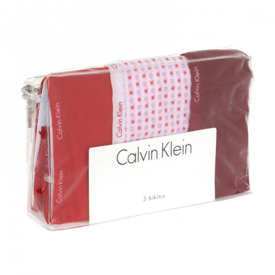 3PACK dámske nohavičky Calvin Klein viacfarebné (QD3591E-3MJ)