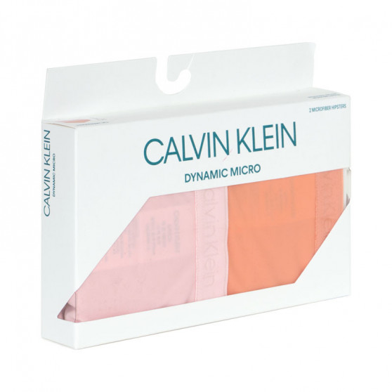 2PACK dámske nohavičky Calvin Klein viacfarebné (QD3696E-CDJ)