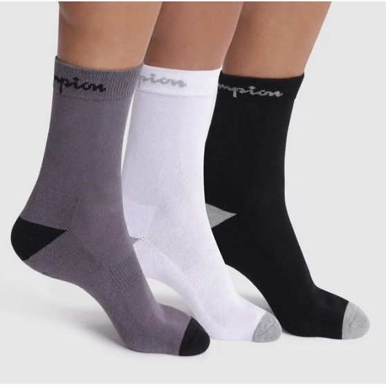 3PACK ponožky Champion viacfarebné (Y082C)