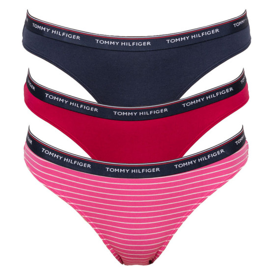3PACK dámske nohavičky Tommy Hilfiger viacfarebné (UW0UW01607 080)