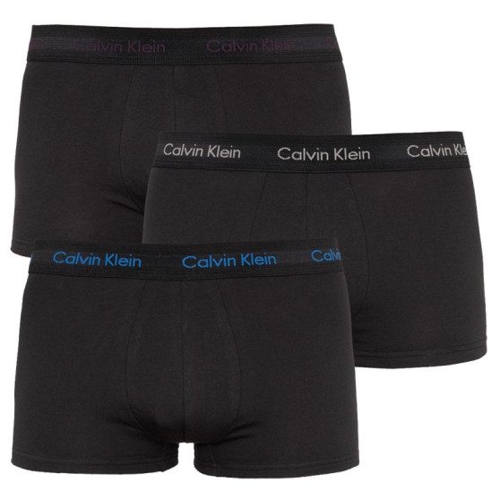 3PACK pánske boxerky Calvin Klein čierne (U2664G-JKV)