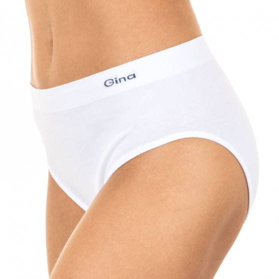 Dámske nohavičky Gina bezšvové biele (00008)