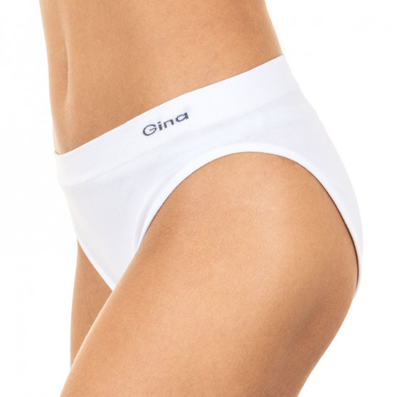 Dámske nohavičky Gina bezšvové biele (00005)