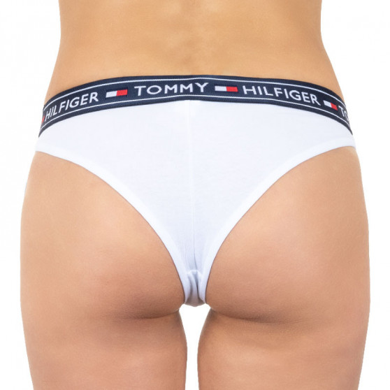 Dámske nohavičky brazilky Tommy Hilfiger biele (UW0UW00723 100)