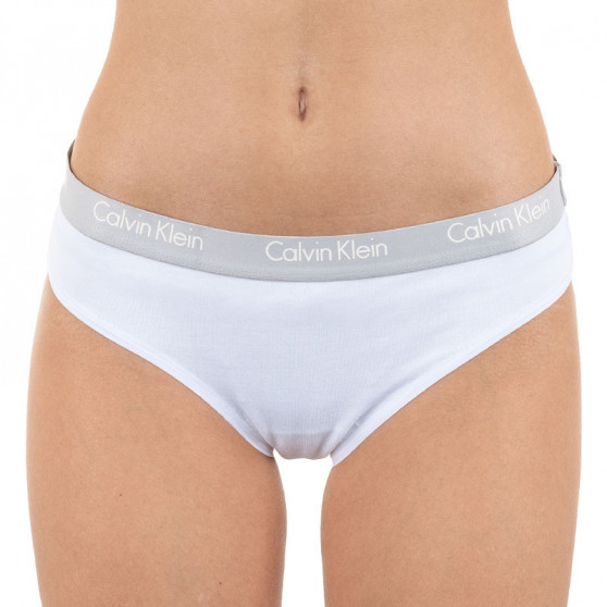 2PACK dámske nohavičky Calvin Klein biele (QD3584E-100)