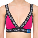 Dámska podprsenka Calvin Klein rúžová (QF5447E-8ZK)