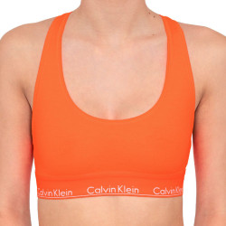 Dámska podprsenka Calvin Klein oranžová (QF1659E-6TQ)