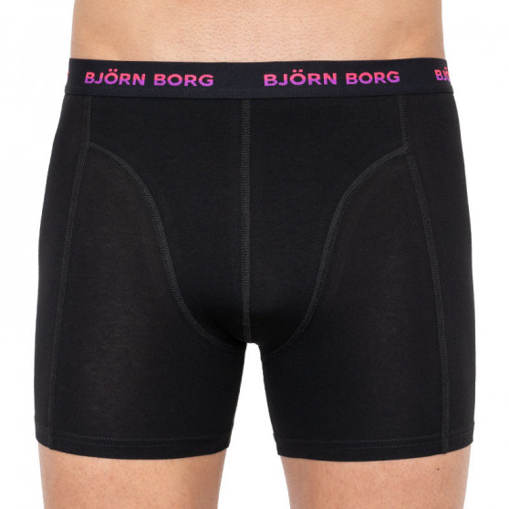 7PACK pánske boxerky Bjorn Borg čierne (2011-1002-60601)