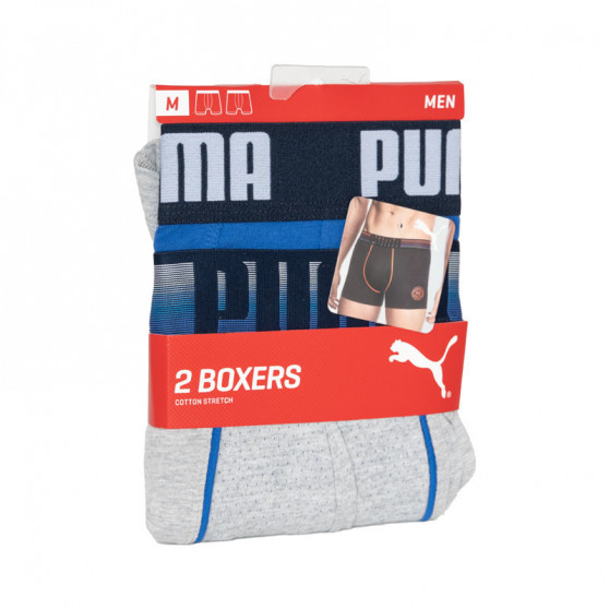 2PACK pánske boxerky Puma viacfarebné (501009001 010)