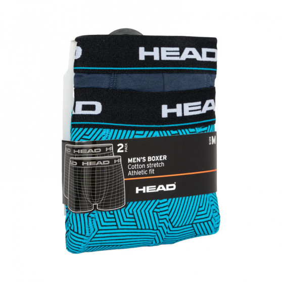 2PACK pánske boxerky HEAD viacfarebné (801004001 298)