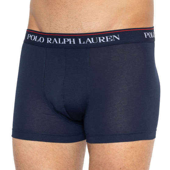 3PACK pánske boxerky Ralph Lauren modré (714662050049)