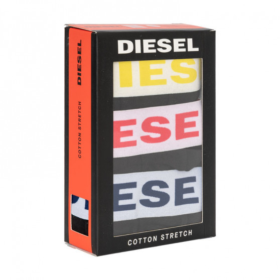 3PACK pánske boxerky Diesel čierné (00CKY3-0BAOF-E5026)