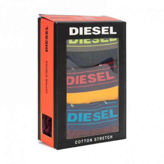 3PACK pánske boxerky Diesel viafarebné (00CKY3-0SAWM-E4970)