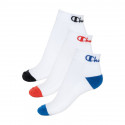 3PACK ponožky Champion biele (Y082D-8LZ)