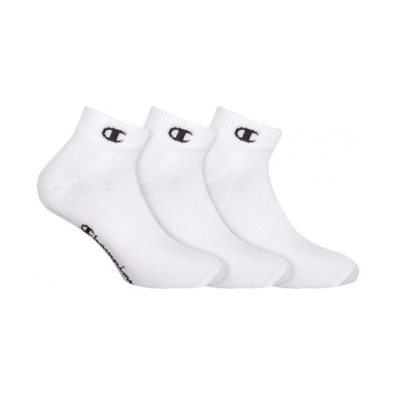 3PACK ponožky Champion biele (Y08QH-8V0)
