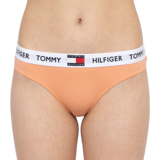 Dámske tangá Tommy Hilfiger oranžové (UW0UW02198 TD9)
