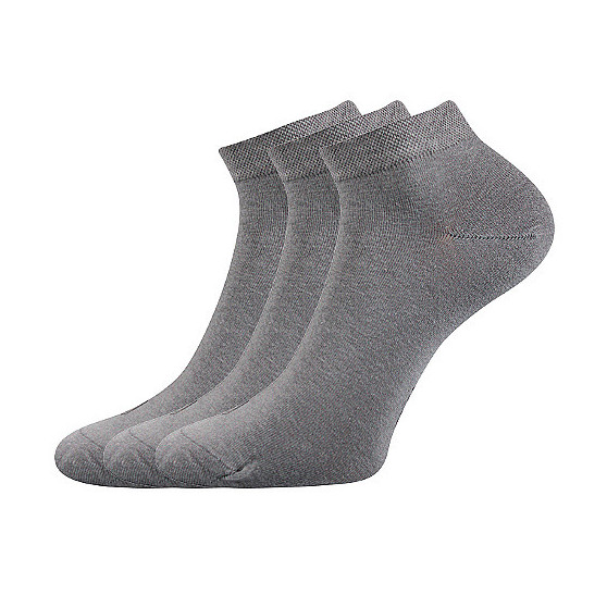 3PACK ponožky Lonka sivé (Desi)