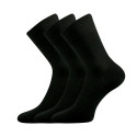 3PACK ponožky Lonka čierné (Dypak Modal)