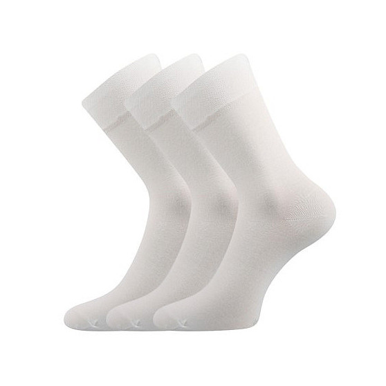3PACK ponožky Lonka bielé (Dypak)