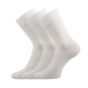 3PACK ponožky Lonka bielé (Dypak)