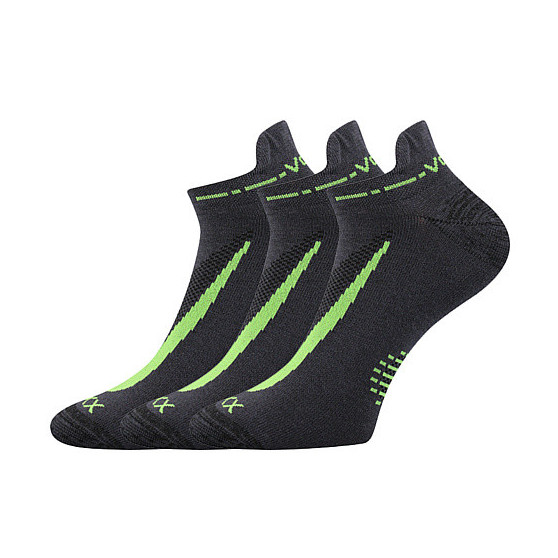 3PACK ponožky VoXX tmavo sivé (Rex 10)