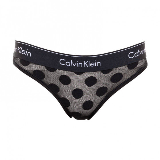 Dámske nohavičky Calvin Klein čierne (QF5850E-6WA)