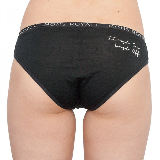 Dámske nohavičky Mons Royale merino čierné (100044-1016-001)