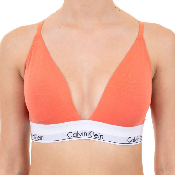 Dámska podprsenka Calvin Klein oranžová (QF5650E-GPT)
