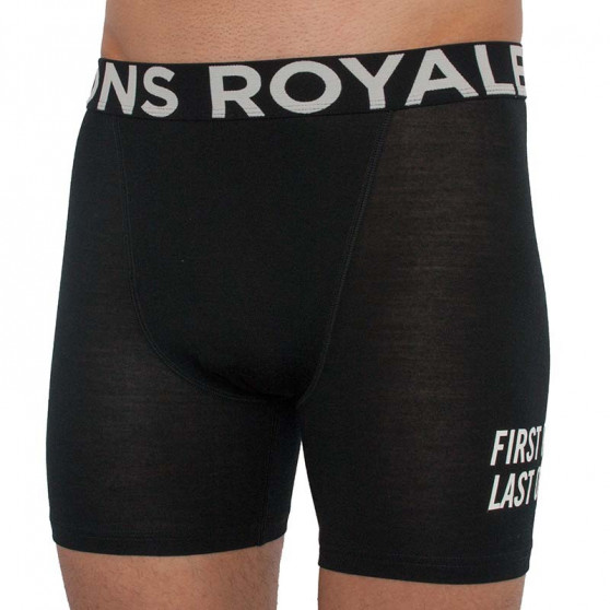 Pánske boxerky Mons Royale merino čierne (100088-1076-001)