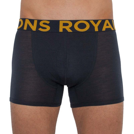 Pánske boxerky Mons Royale merino tmavo sivé (100087-1075-012)