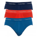 3PACK pánske slipy Calvin Klein viacfarebné (U2661G-WEU)