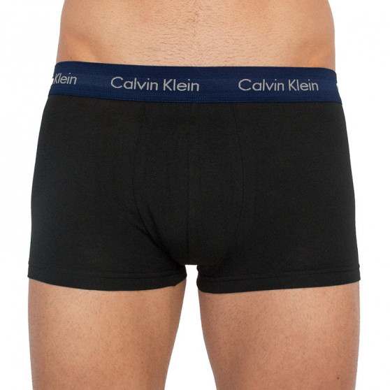 3PACK pánske boxerky Calvin Klein čierné (U2664G-BNW)