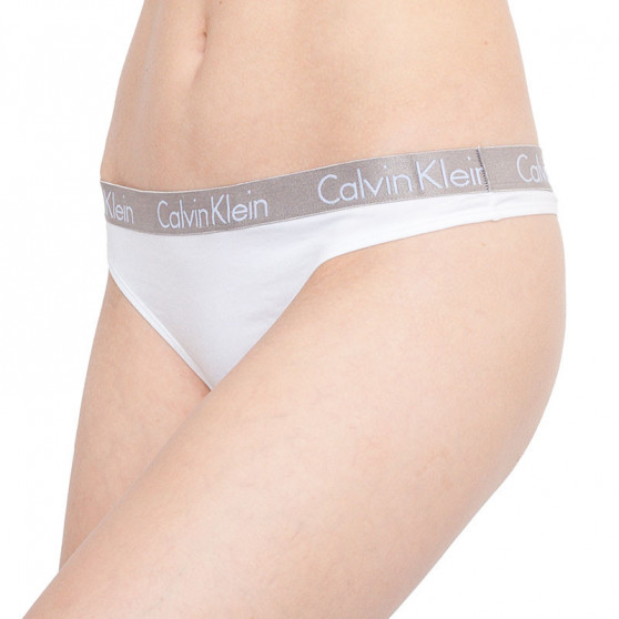 3PACK dámska tangá Calvin Klein viacfarebná (QD3590E-CZ3)