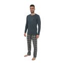Pánske pyžamo Gino sivé (79071)