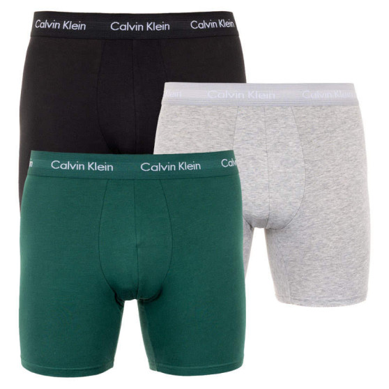3PACK pánske boxerky Calvin Klein viacfarebné (NB1770A-AGS)