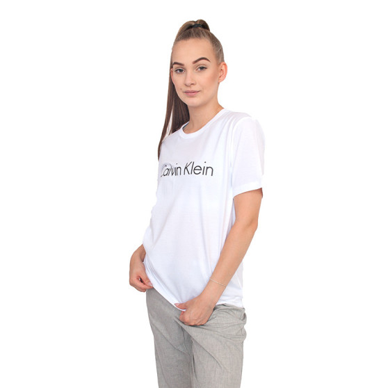 Dámske tričko Calvin Klein biele (QS6105E-100)