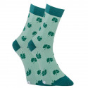 Veselé ponožky Dots Socks štvorlístok (DTS-SX-424-Z)