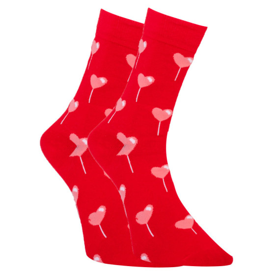 Veselé ponožky Dots Socks srdiečka (DTS-SX-488-W)