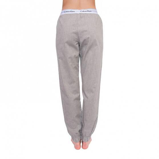 Dámske nohavice na spanie Calvin Klein sivé (QS5934E-020)