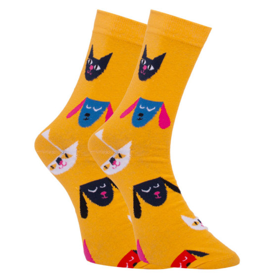 Veselé ponožky Dots Socks zvieratká (DTS-SX-403-Y)
