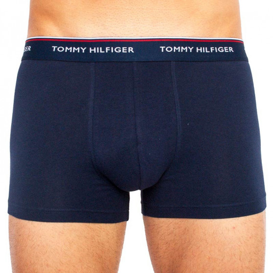 3PACK pánske boxerky Tommy Hilfiger tmavo modré (UM0UM01642 0W2)