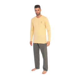 Pánske pyžamo Gino žlté (79079)