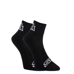 Ponožky Styx členkové čierne s bielym logom (HK960)