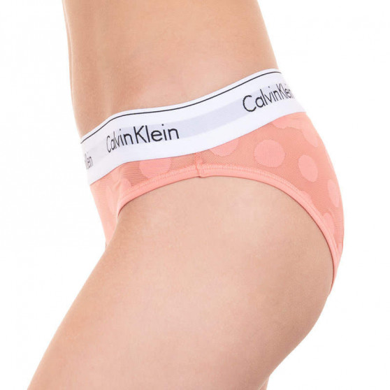 Dámske nohavičky Calvin Klein oranžové (QF5850E-GDS)