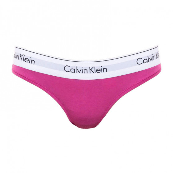 Dámske tangá Calvin Klein ružové (F3786E BM6)