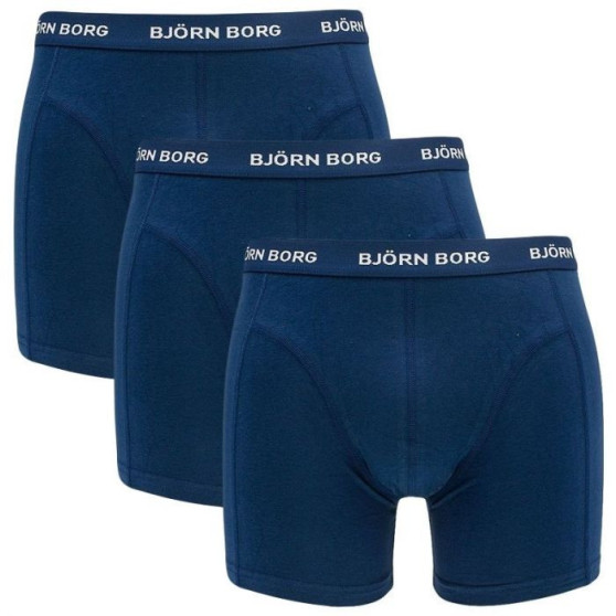 3PACK pánske boxerky Bjorn Borg modré (9999-1024-70102)
