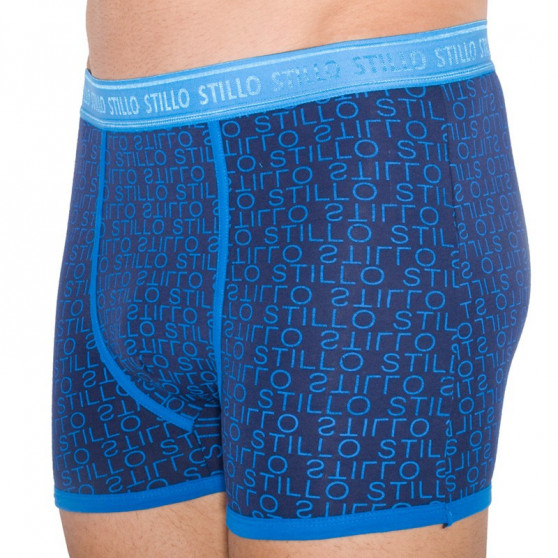 3PACK pánske boxerky Stillo modré (STP-0111111)