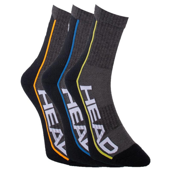 3PACK ponožky HEAD viacfarebné (791010001 002)