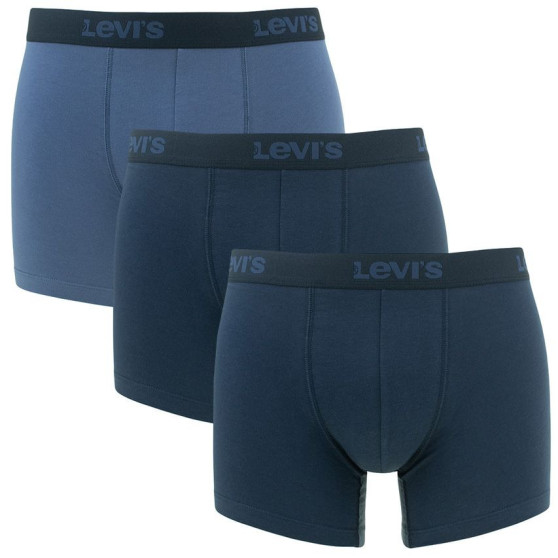 3PACK pánske boxerky Levis tmavo modré (100002733 004)